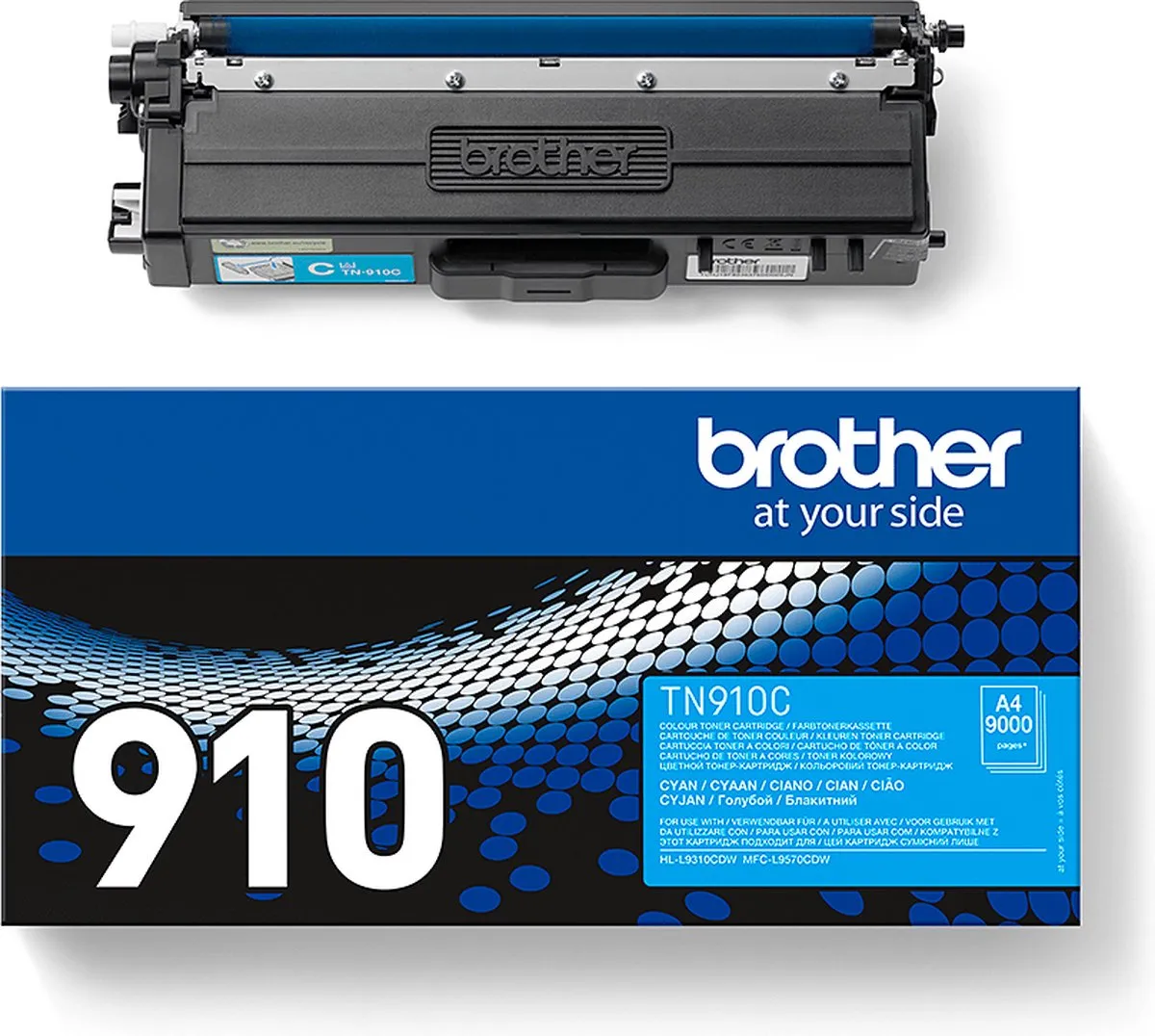 Brother TN-910C Toner - Cyaan