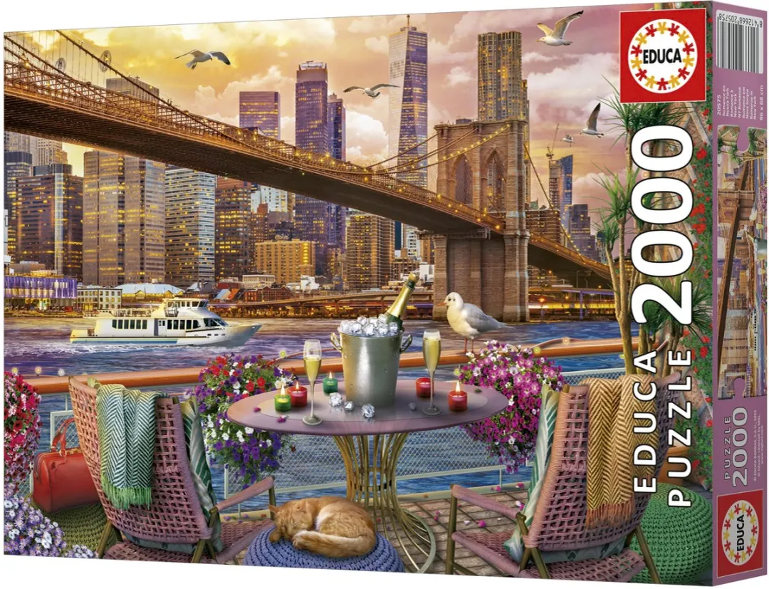 Educa NY Romance Legpuzzel 2000 Stuks - Meerkleurig
