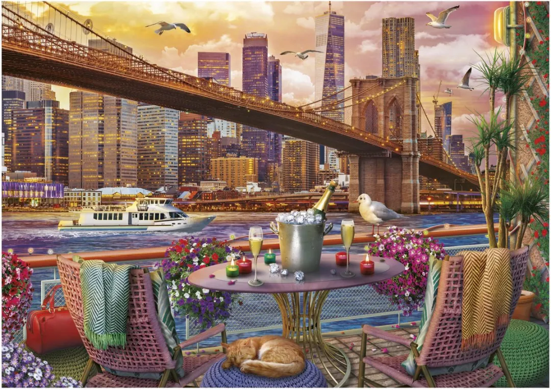 Educa NY Romance Legpuzzel 2000 Stuks - Meerkleurig
