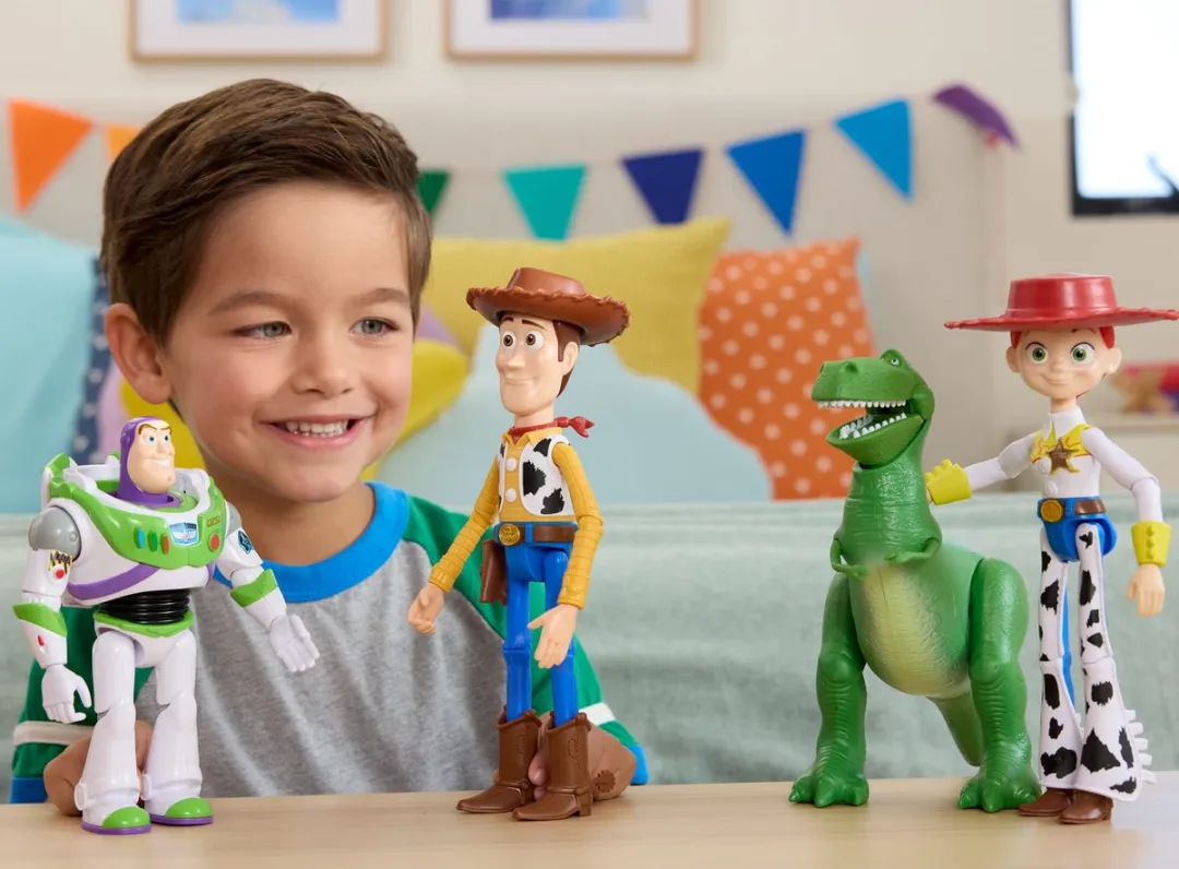 Mattel Disney Pixar Toy Story Buzz Lightyear Figuur JKV15 - 10 Gewrichten