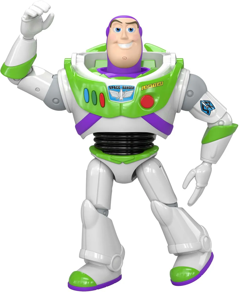 Mattel Disney Pixar Toy Story Buzz Lightyear Figuur JKV15 - 10 Gewrichten
