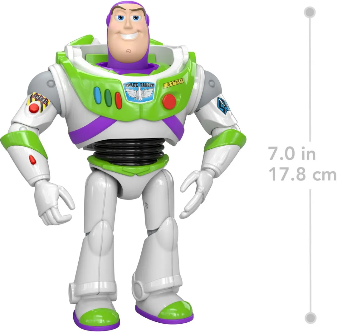 Mattel Disney Pixar Toy Story Buzz Lightyear Figuur JKV15 - 10 Gewrichten
