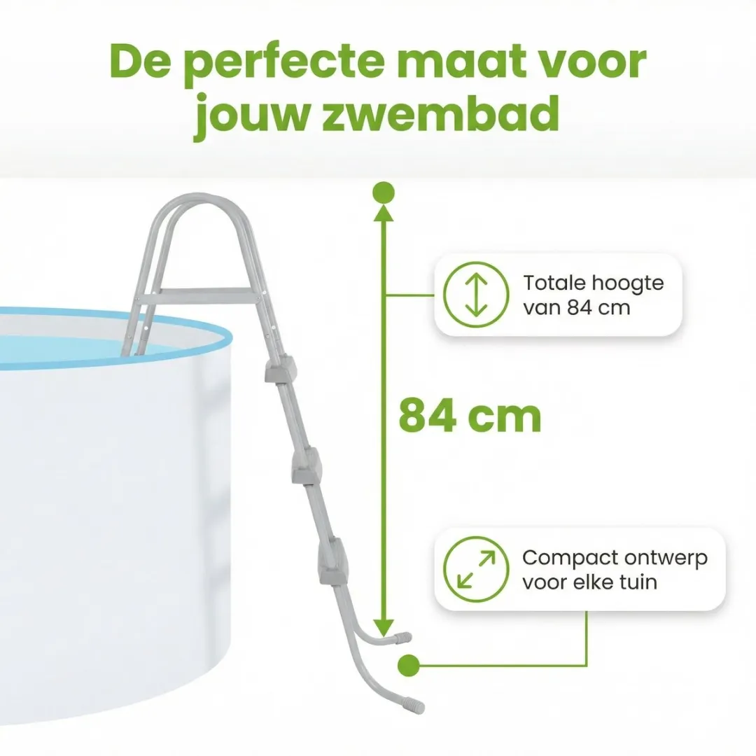 Bestway Flowclear Zwembadtrap 84cm