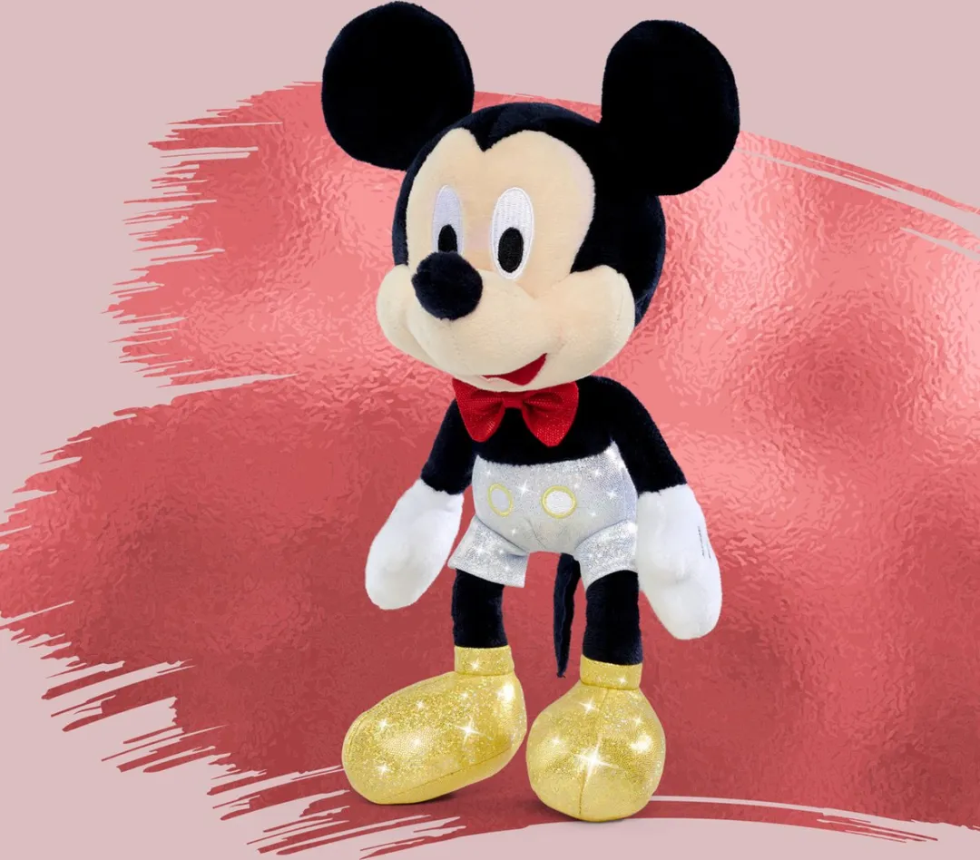 Disney Mickey Mouse Knuffel 25cm - Sparkly - afbeelding 6 van 6