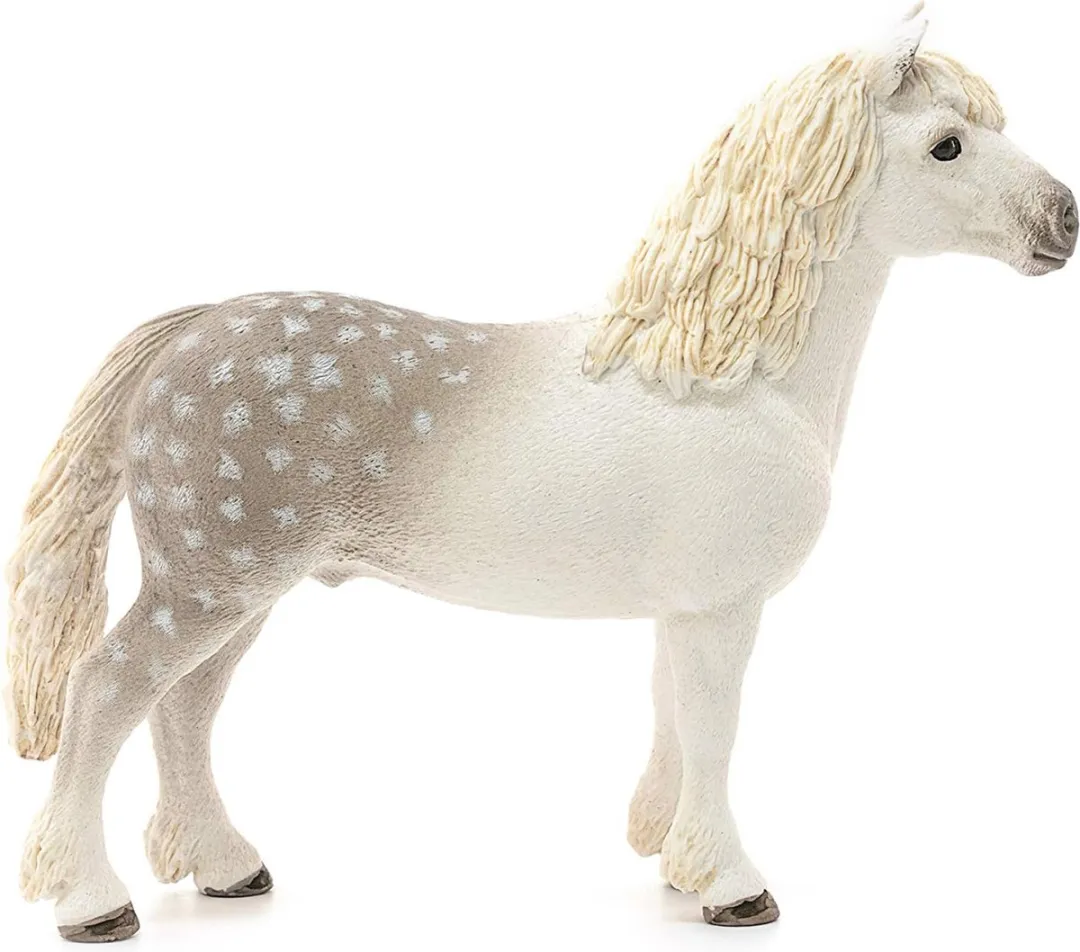 Schleich Farm World Welsh Pony Hengst Speelfiguur 13871 - Wit