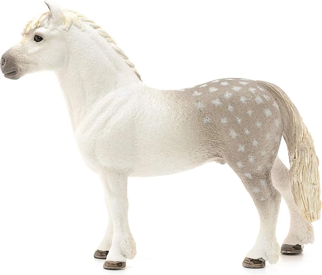 Schleich Farm World Welsh Pony Hengst Speelfiguur 13871 - Wit