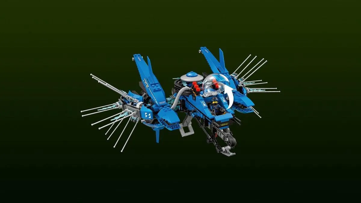 LEGO Ninjago Movie Bliksemstraaljager 70614 - 876 Stukken - afbeelding 6 van 6