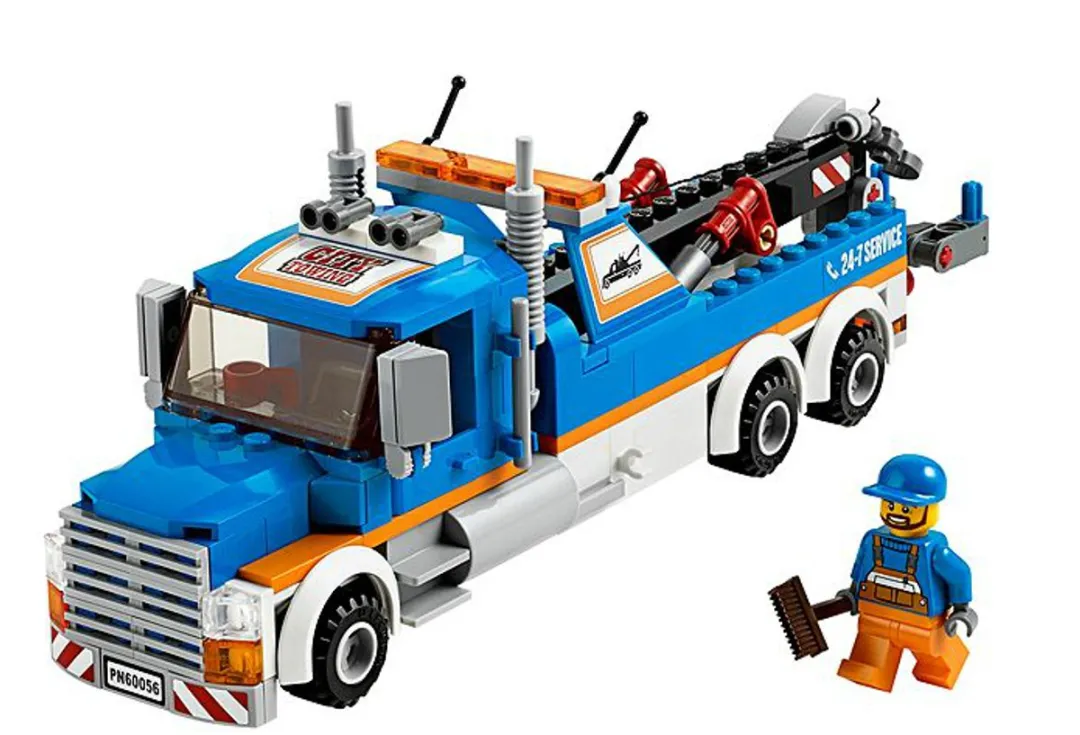 LEGO City Sleepwagen - 227 Stukken - Multicolor