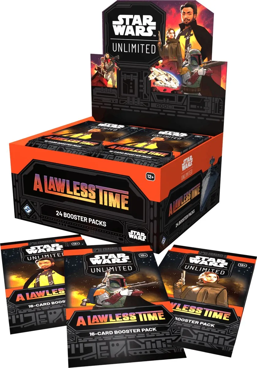 Fantasy Flight Games Star Wars Unlimited A Lawless Time BO Display