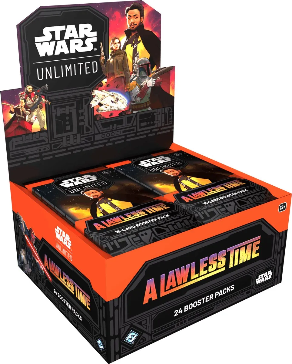 Fantasy Flight Games Star Wars Unlimited A Lawless Time BO Display