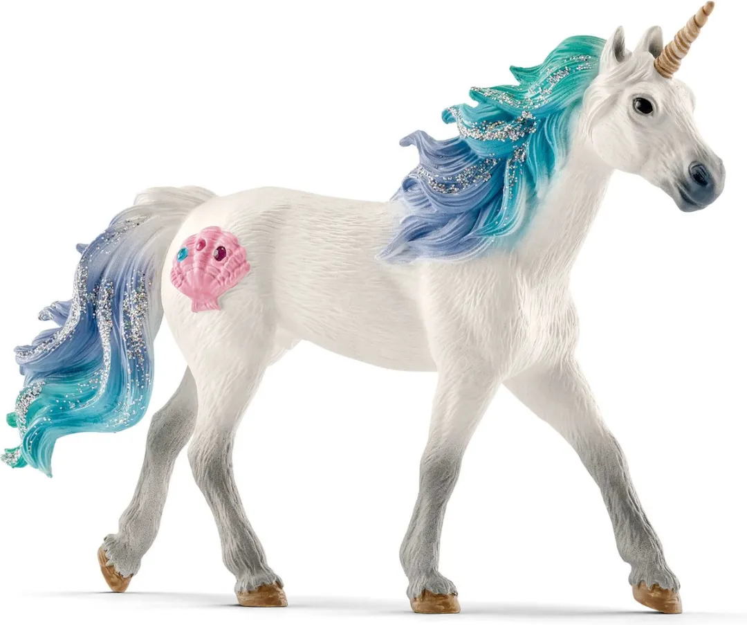 Schleich Bayala Zee-eenhoorn Hengst 70571 - Speelfiguur