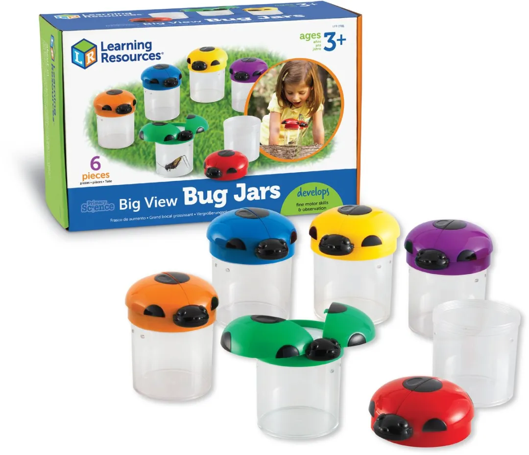 Learning Resources Loeppotten Lieveheersbeestjes Set 6 Stuks