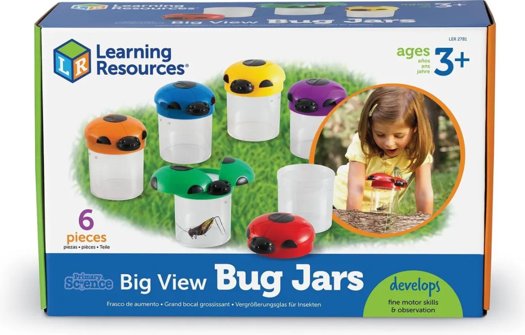 Learning Resources Loeppotten Lieveheersbeestjes Set 6 Stuks - LER2781 - afbeelding 6 van 6