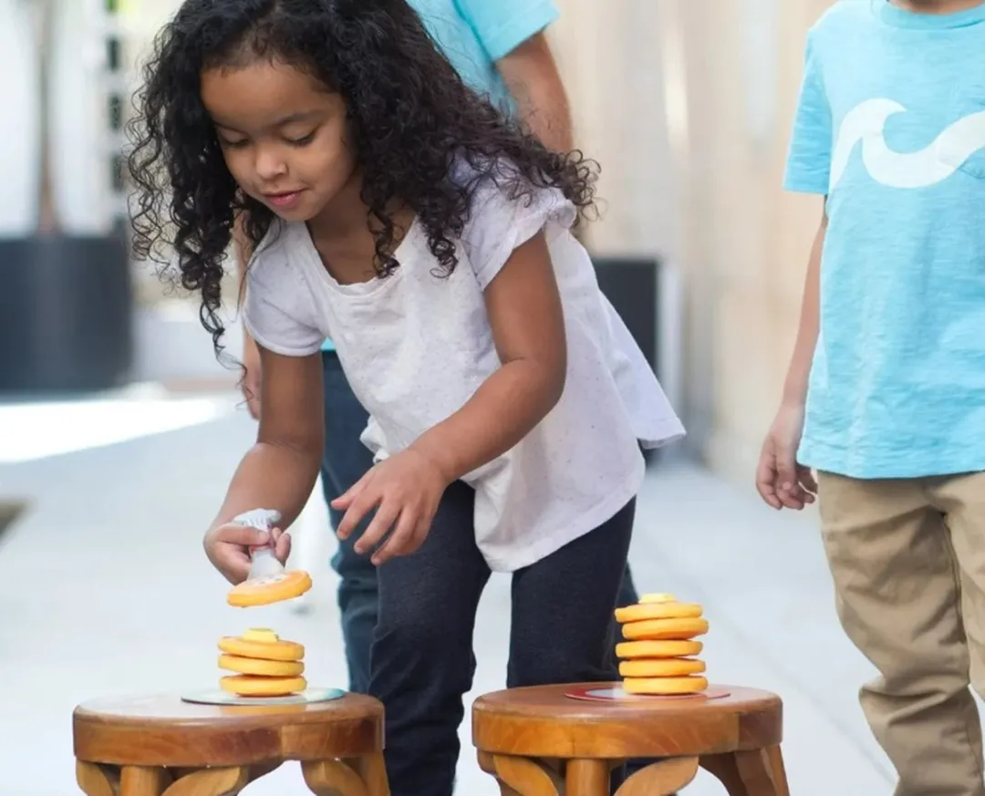 Learning Resources Pancake Pile-Up! Matchende Estafetterace - 10 Stuks Meerkleurig