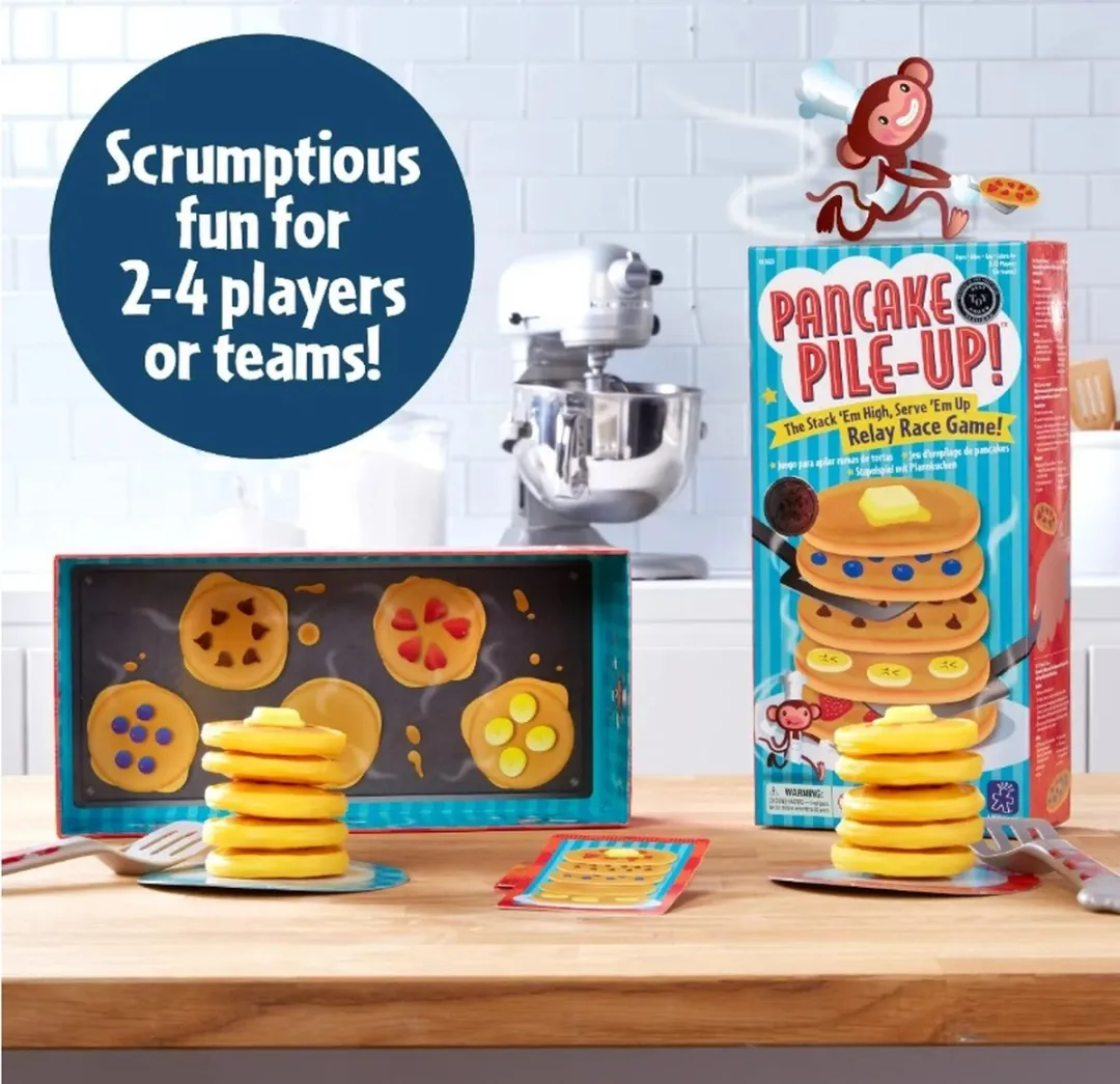 Learning Resources Pancake Pile-Up! Matchende Estafetterace - 10 Stuks Meerkleurig