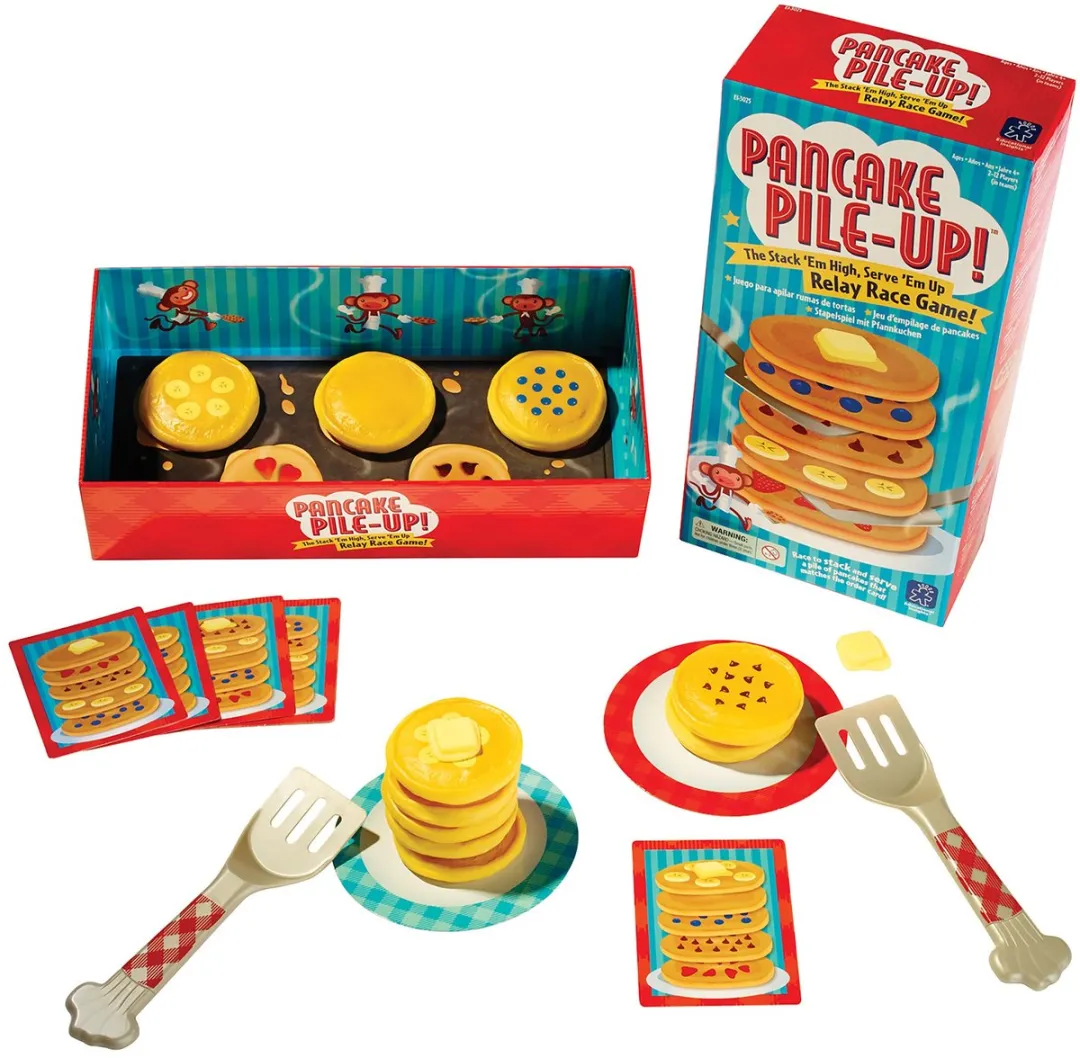 Learning Resources Pancake Pile-Up! Matchende Estafetterace