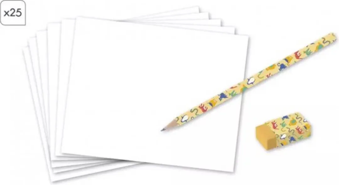 Janod Step by Step Creatief Dieren Tekenen - 20 Modellen