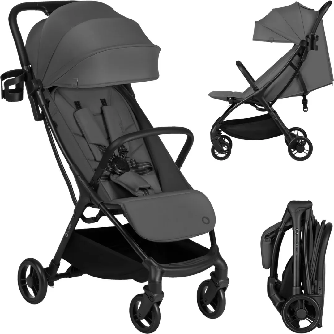 Lionelo Agia Plooibuggy - 7,3 kg - Inklapbaar - Beige