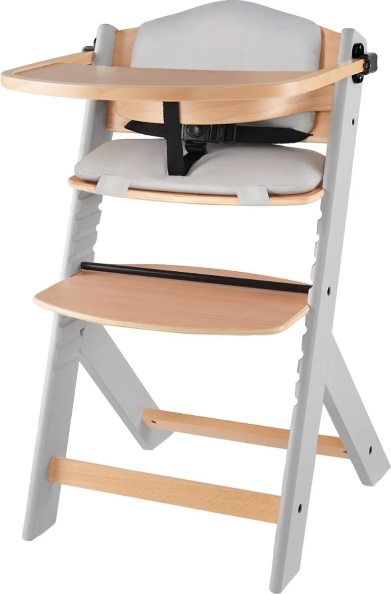 KinderKraft ENOCK Houten Kinderstoel 3-in-1