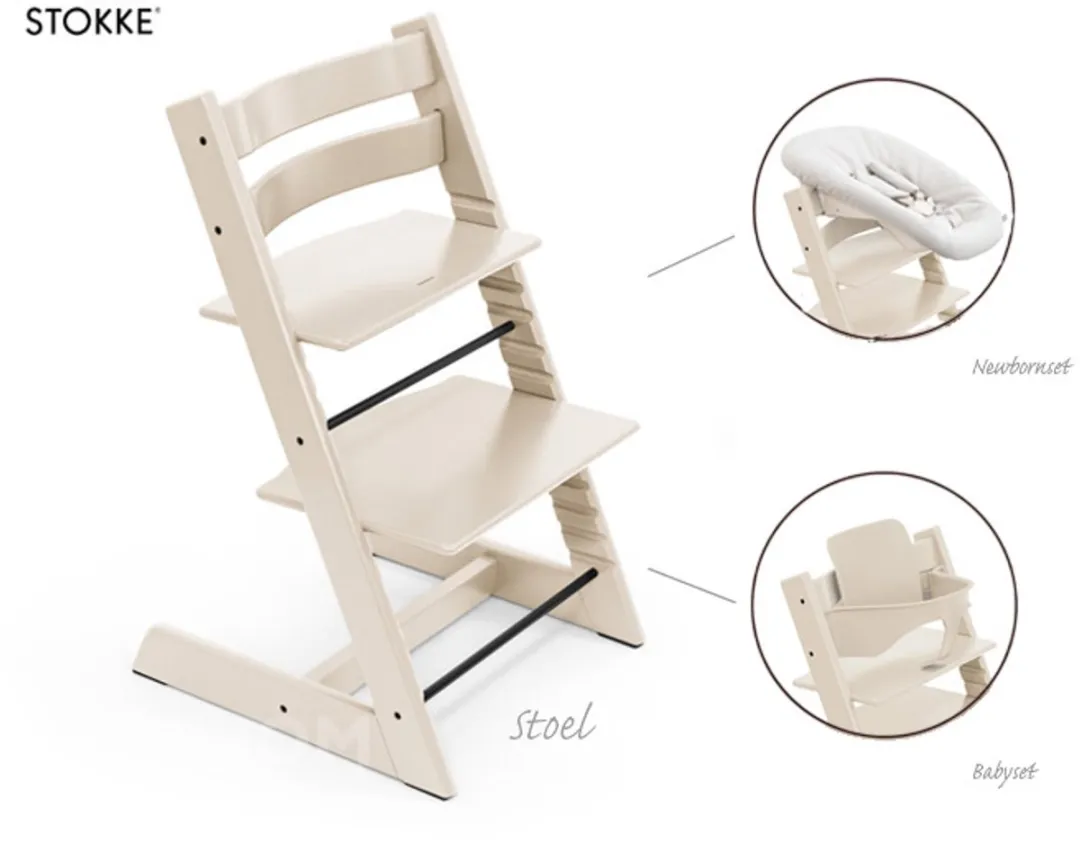 Stokke Tripp Trapp Kinderstoel Vanilla White