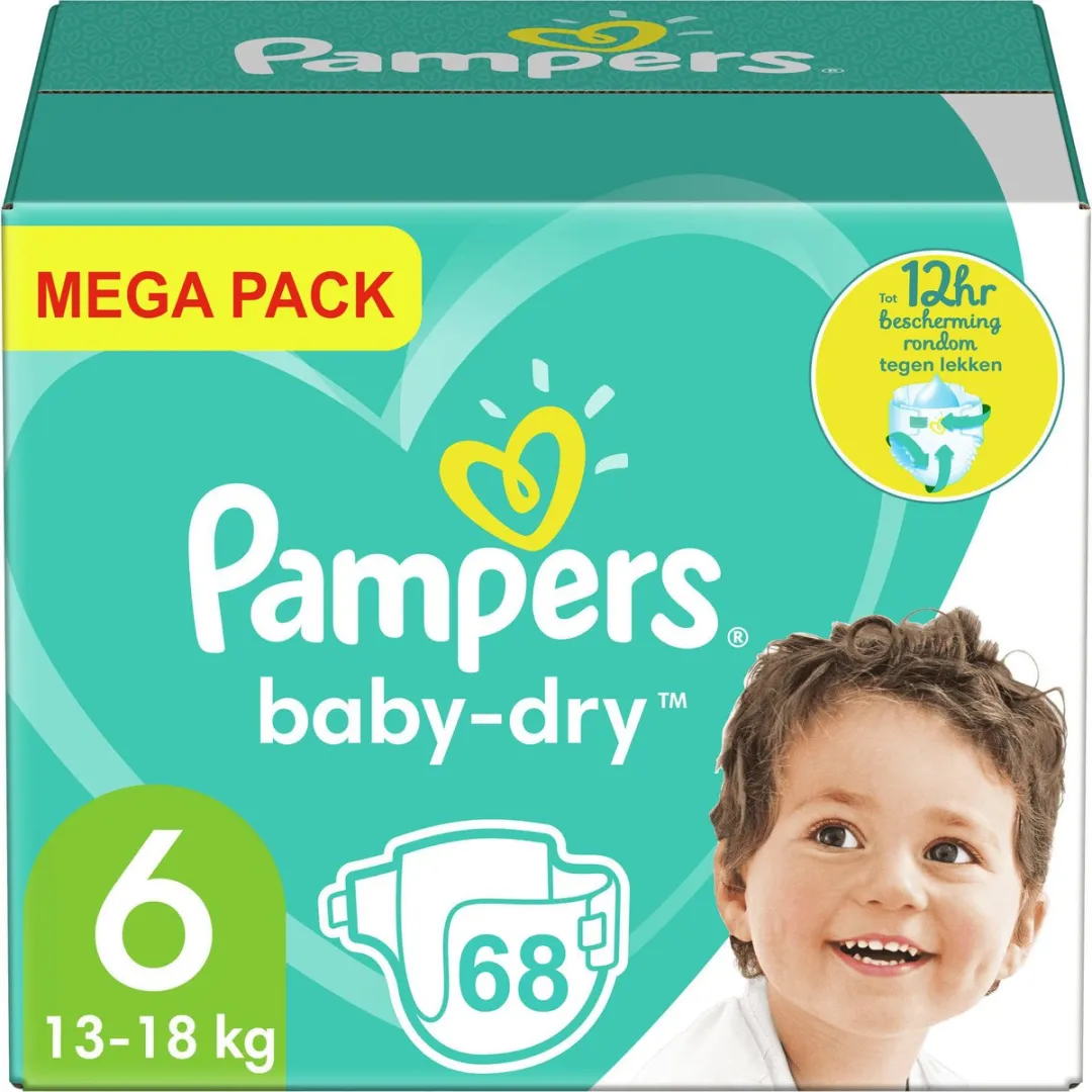Pampers Baby Dry Luiers Maat 6