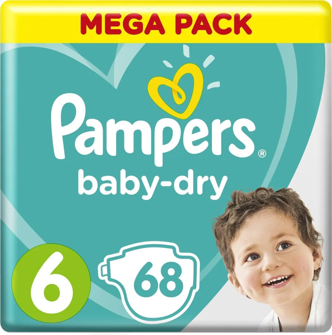 Pampers Baby-Dry Maat 6 Luiers