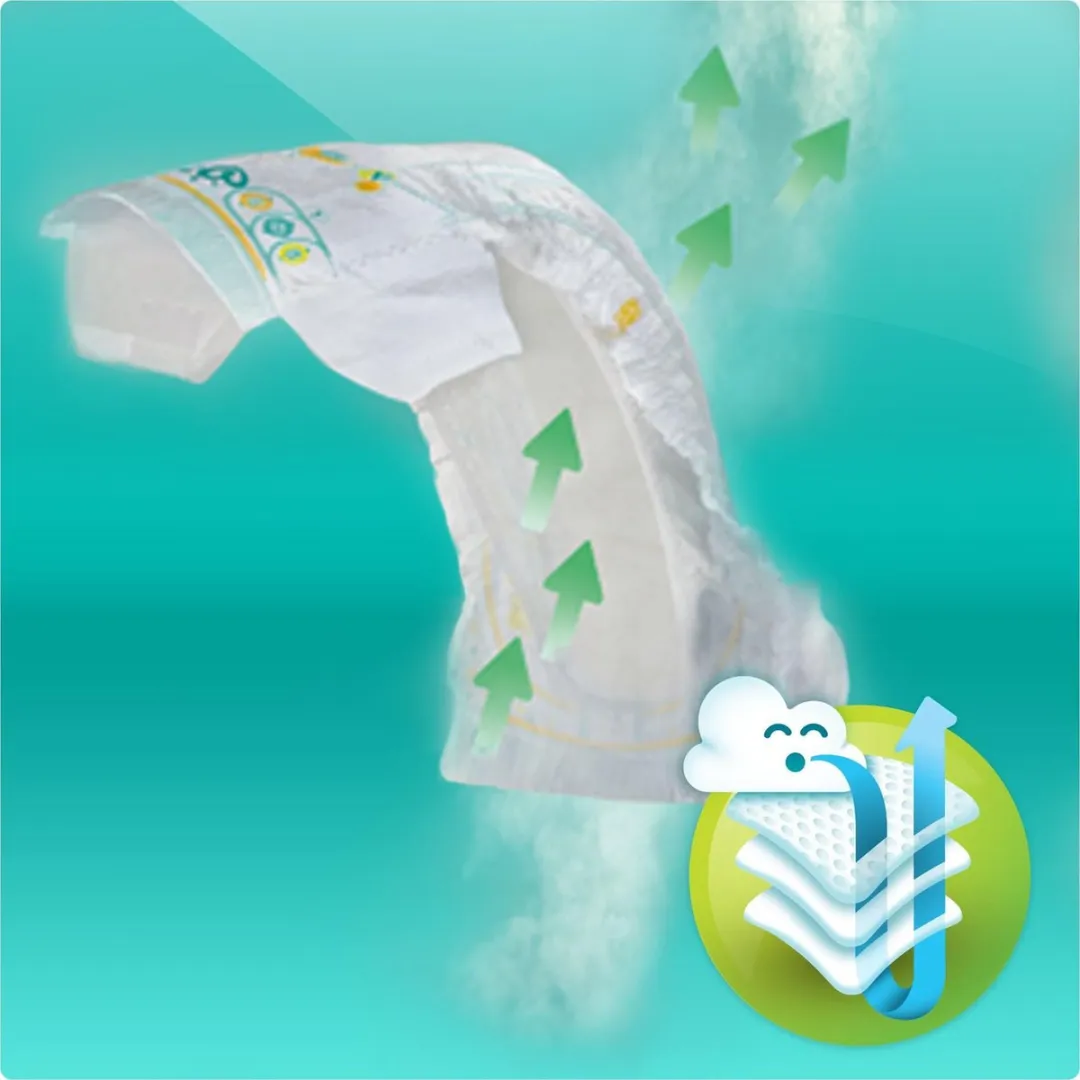 Pampers Baby-Dry Maat 6 Luiers - 68 Stuks