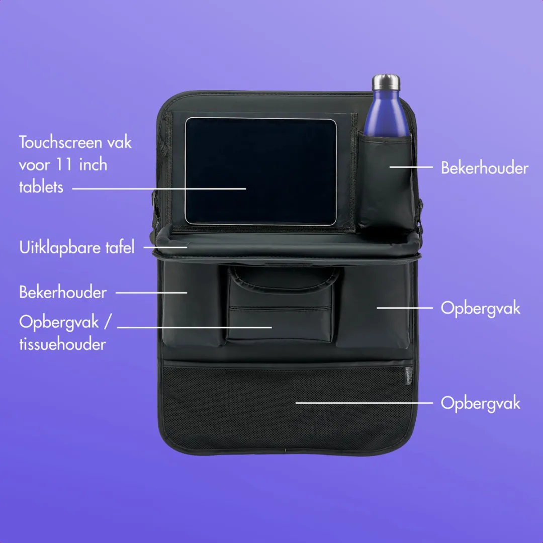 Imoshion Autostoel Organizer SH00086255 - 7 Opbergvakken - 11 Inch