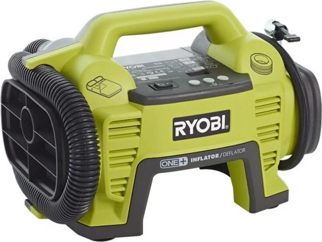 Ryobi R18I-0 18V ONE+ Compressor 18L - 10 bar - Groen/Zwart