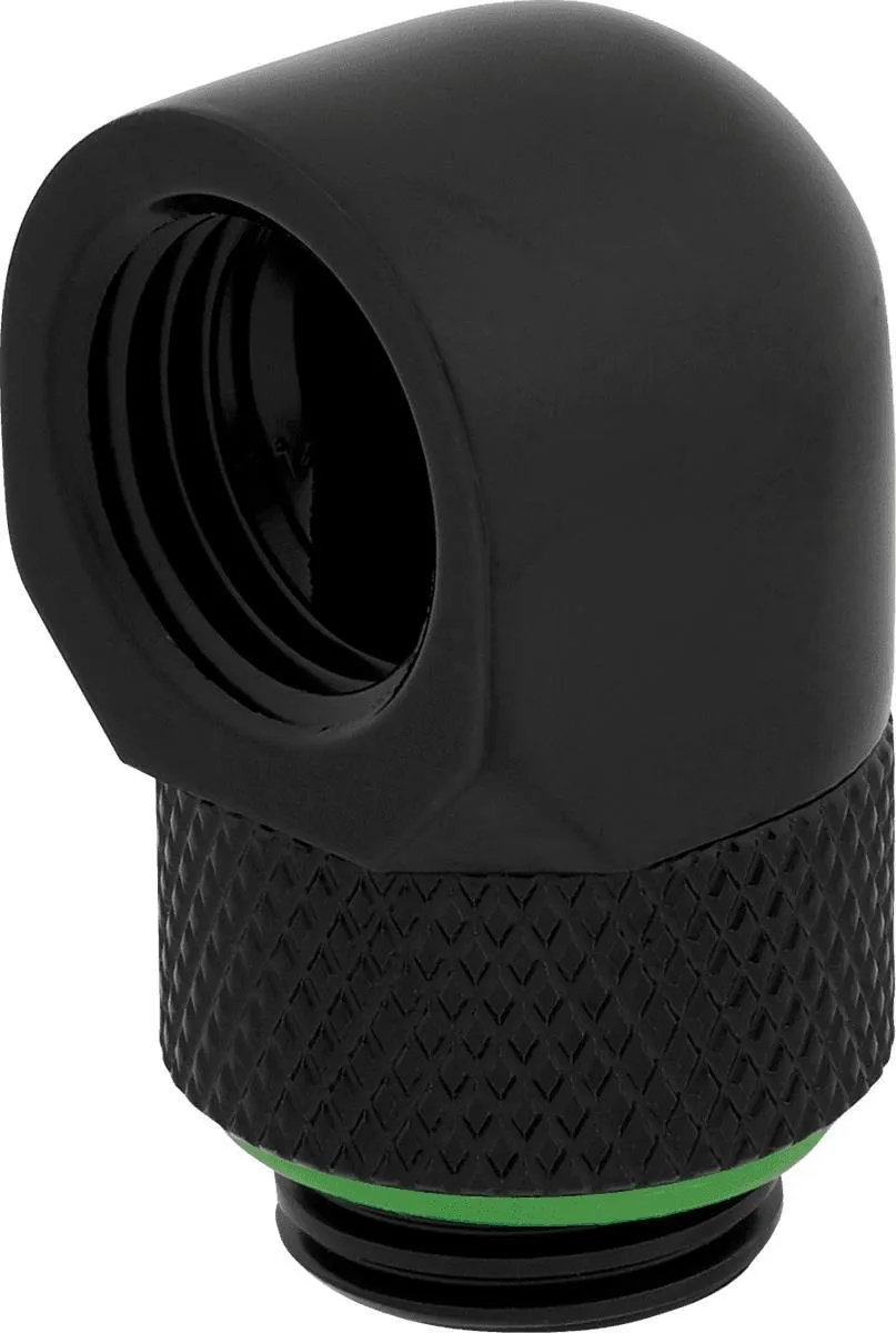 Corsair Hydro X Series 90° Rotary Adapter - Fittings - Zwart