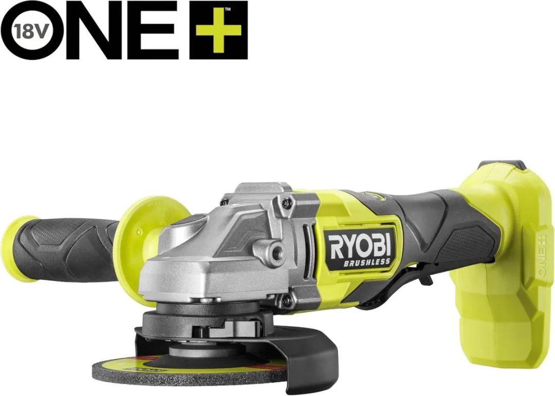 Ryobi 18V ONE+ RAG18BL-0 Haakse Slijper 125mm