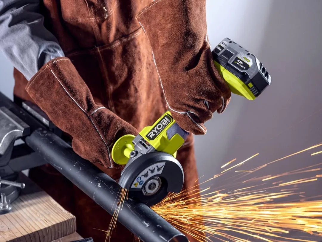 Ryobi 18V ONE+ RAG18BL-0 Haakse Slijper 125mm