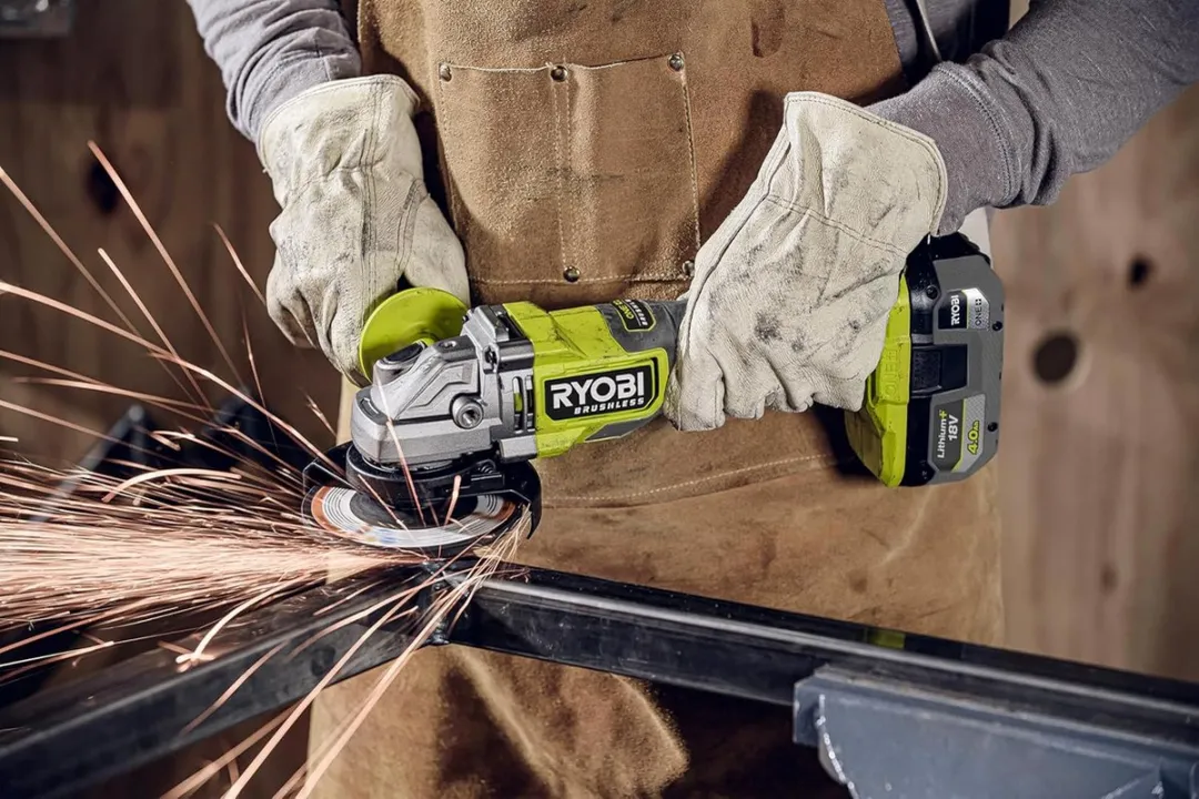 Ryobi 18V ONE+ RAG18BL-0 Haakse Slijper 125mm