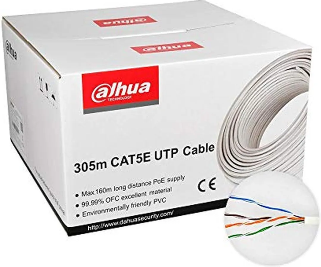 Dahua PFM920I-5EUN Netwerkkabel Cat5e 305m - Wit
