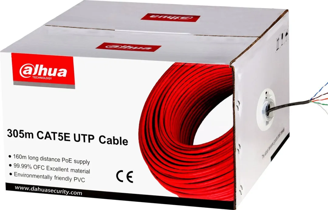 Dahua PFM920I-5EUN Netwerkkabel Cat5e 305m - Wit