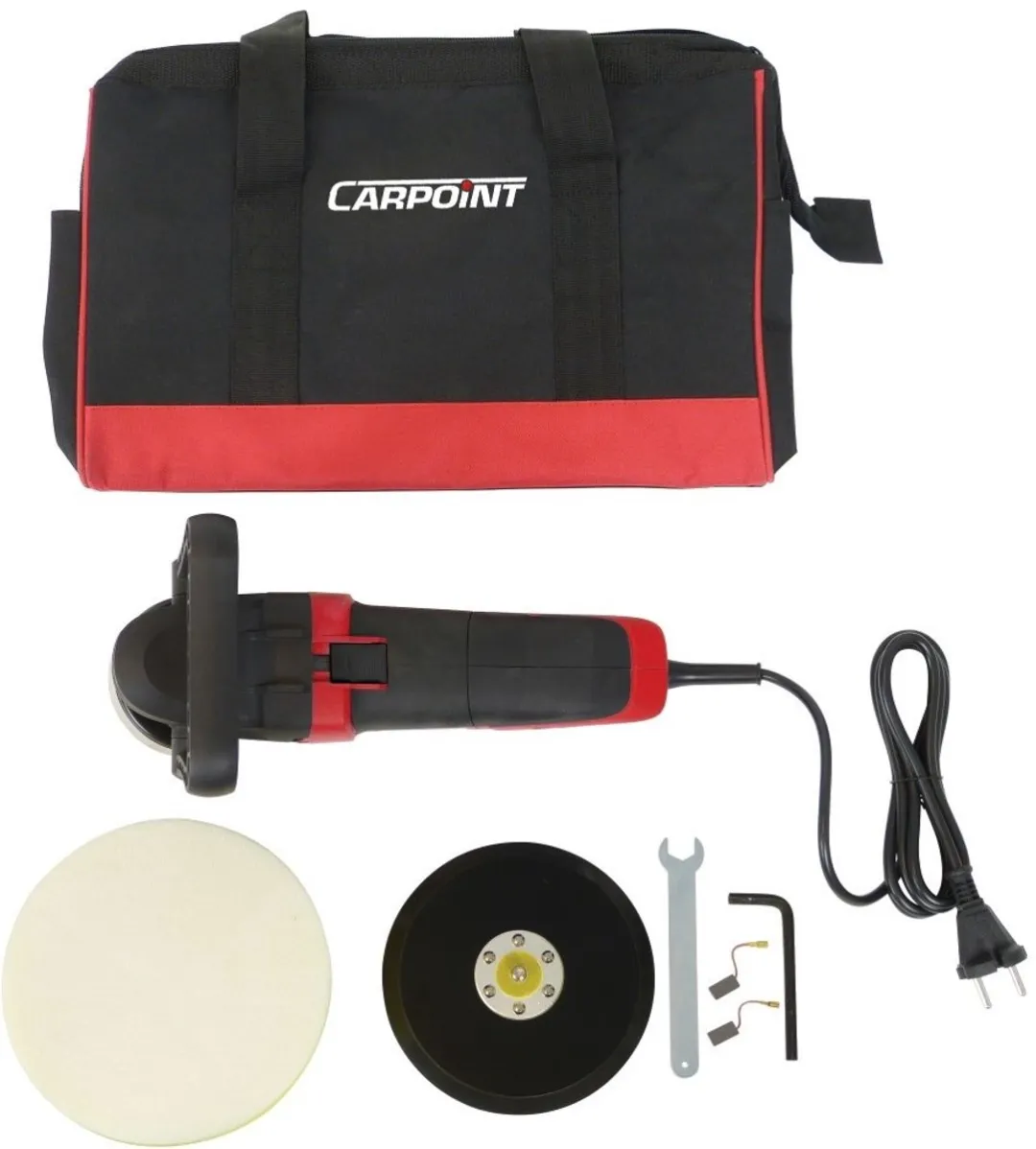 Carpoint Excentrische Polijstmachine 600W - 150mm