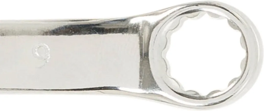 Silverline Steekringsleutel 9mm - Geharde Chroom