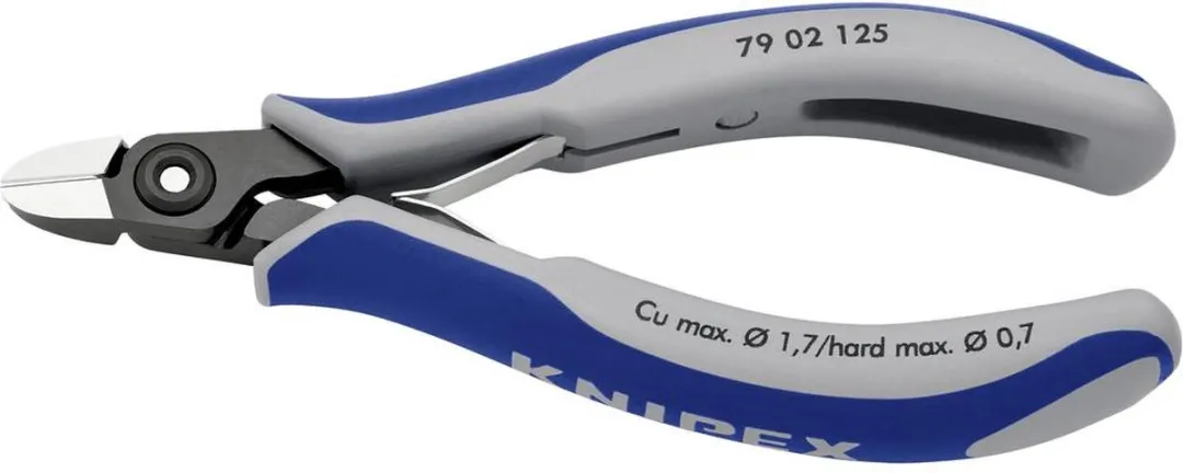 Knipex 79 02 125 Zijsnijtang Ronde-kop 125mm