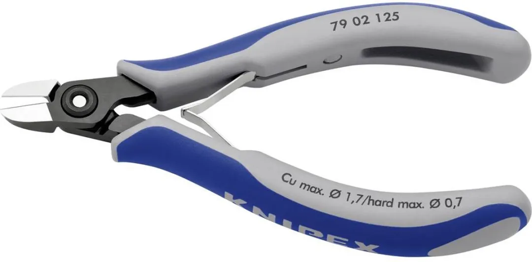 Knipex 79 02 125 Zijsnijtang Ronde-kop 125mm