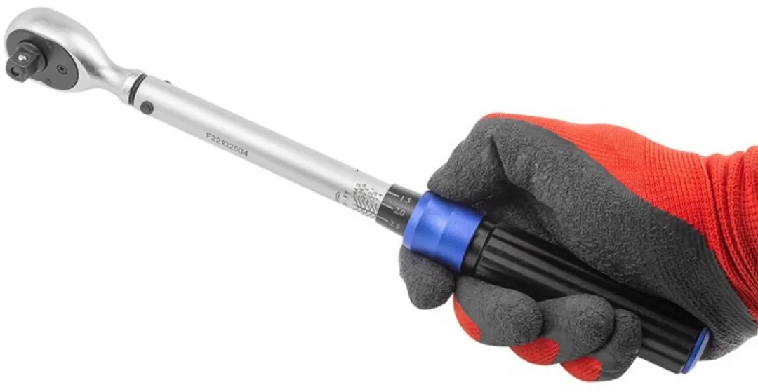 Forsage Momentsleutel 3/8" 10-60 Nm - Vleugelblokkering