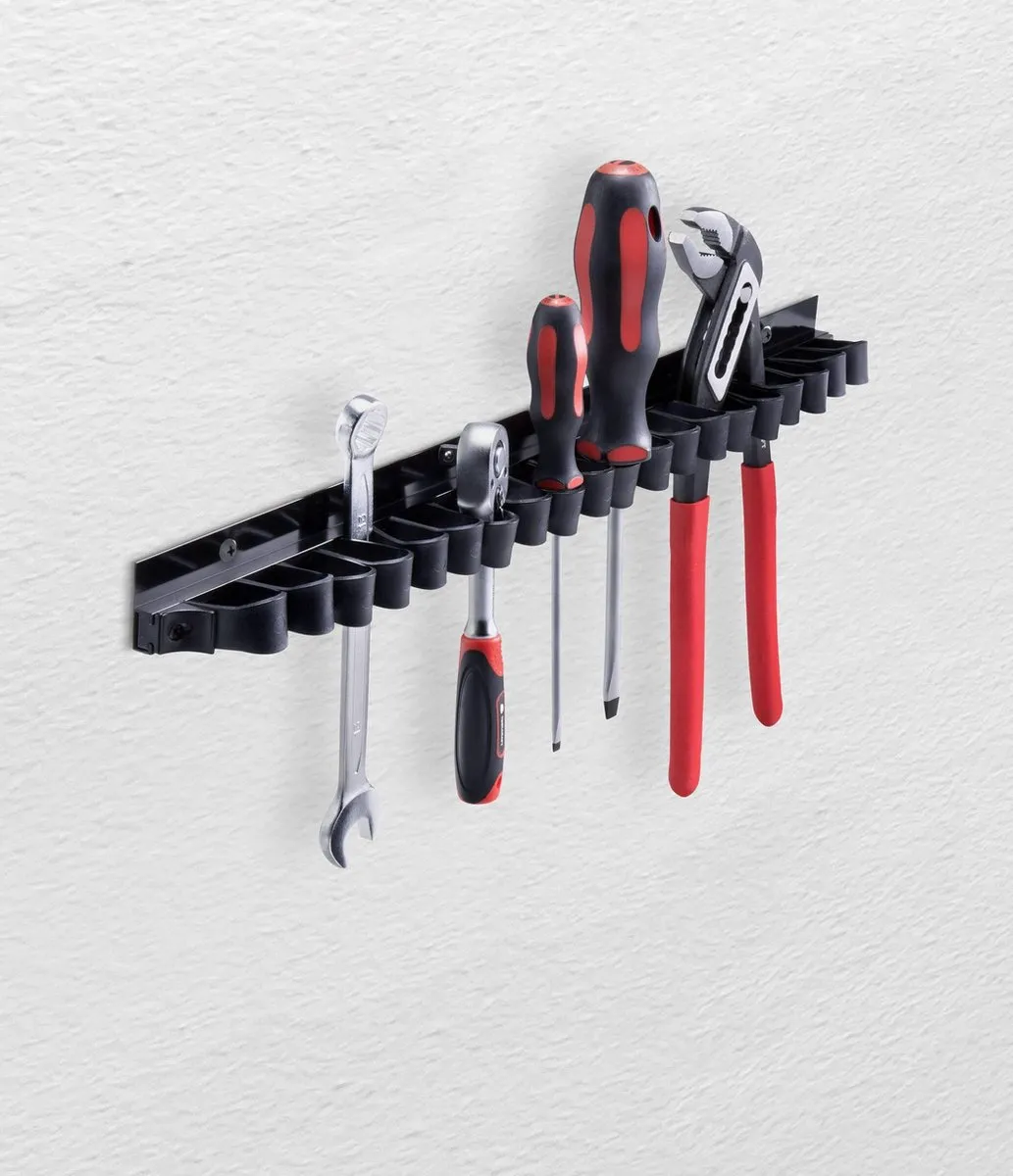 TOOLCRAFT TO-5742429 Universele Gereedschapshouder 439x29x40mm - Zwart