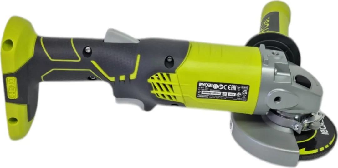 Ryobi R18AG-0 Haakse Slijper 115mm - 18V ONE+ - 5,0Ah Accu + Oplader - afbeelding 5 van 5