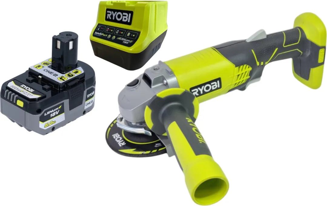 Ryobi R18AG-0 Haakse Slijper 115mm