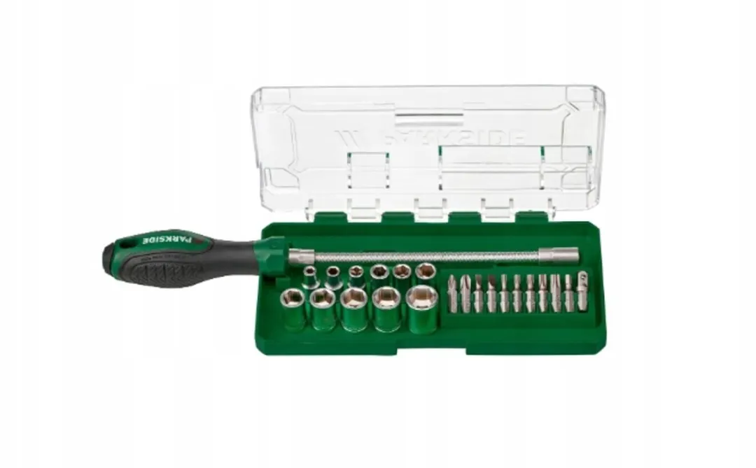 PARKSIDE Schroevendraaierset 23-delig - Groen/Zwart