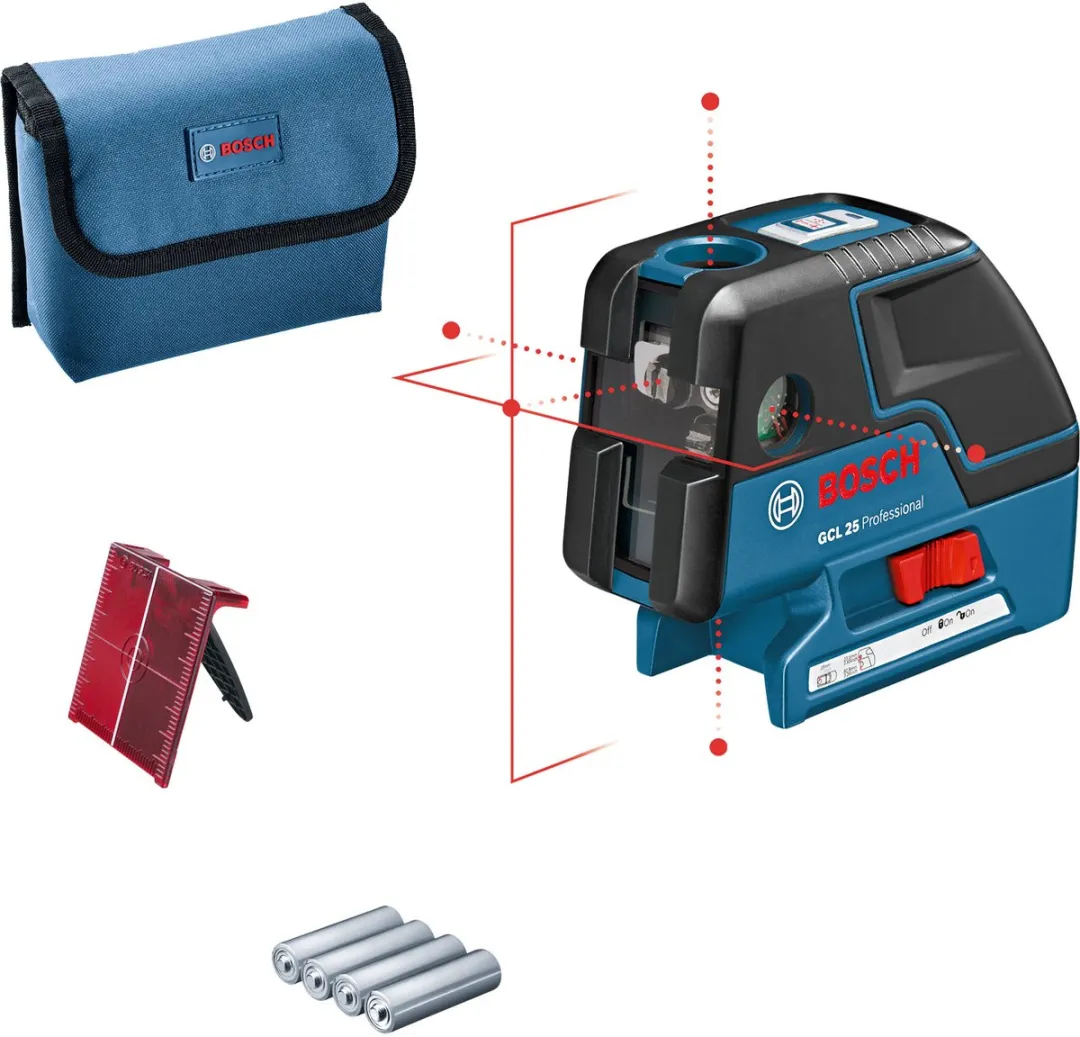 Bosch Professional GCL 25 Punt/Lijnlaser - IP54