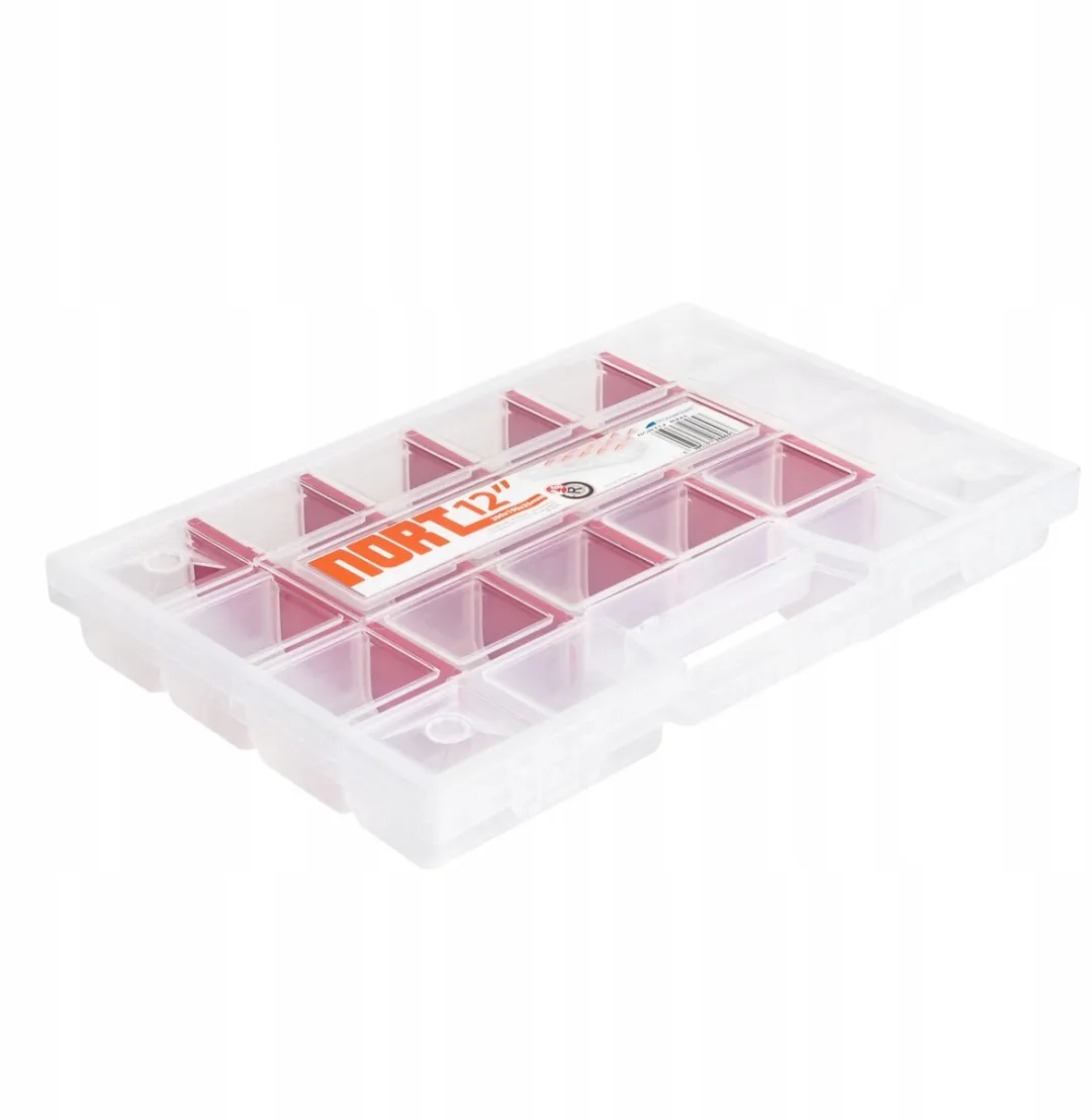Prosperplast NORT12 Organizer Gereedschapskist Transparant