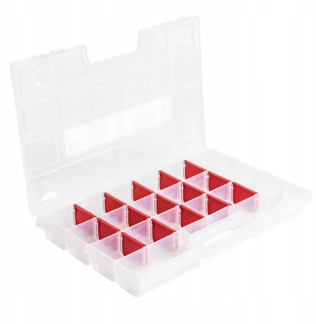 Prosperplast NORT12 Organizer Gereedschapskist Transparant - afbeelding 3 van 5