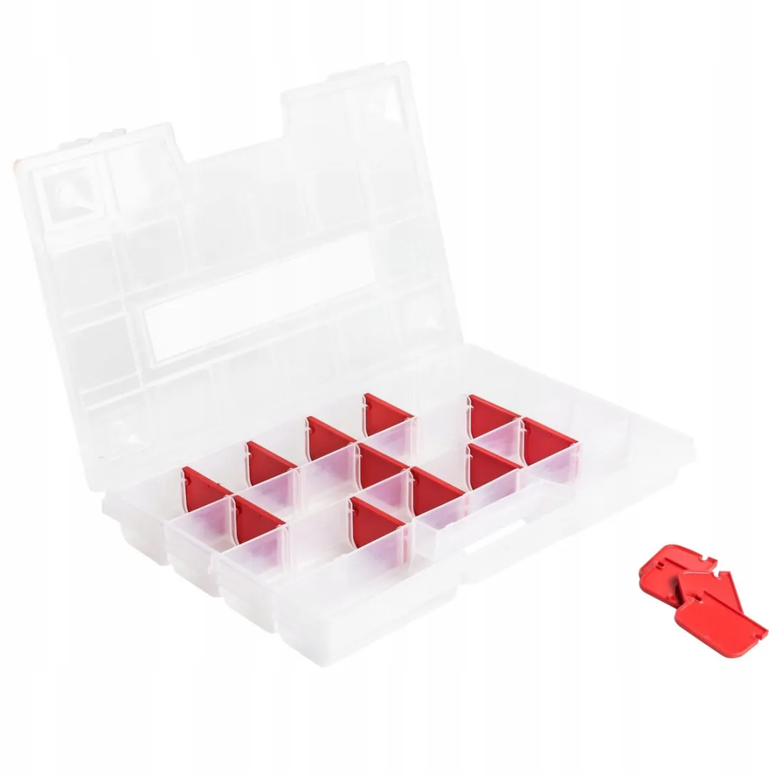 Prosperplast NORT12 Organizer Gereedschapskist Transparant - afbeelding 2 van 5
