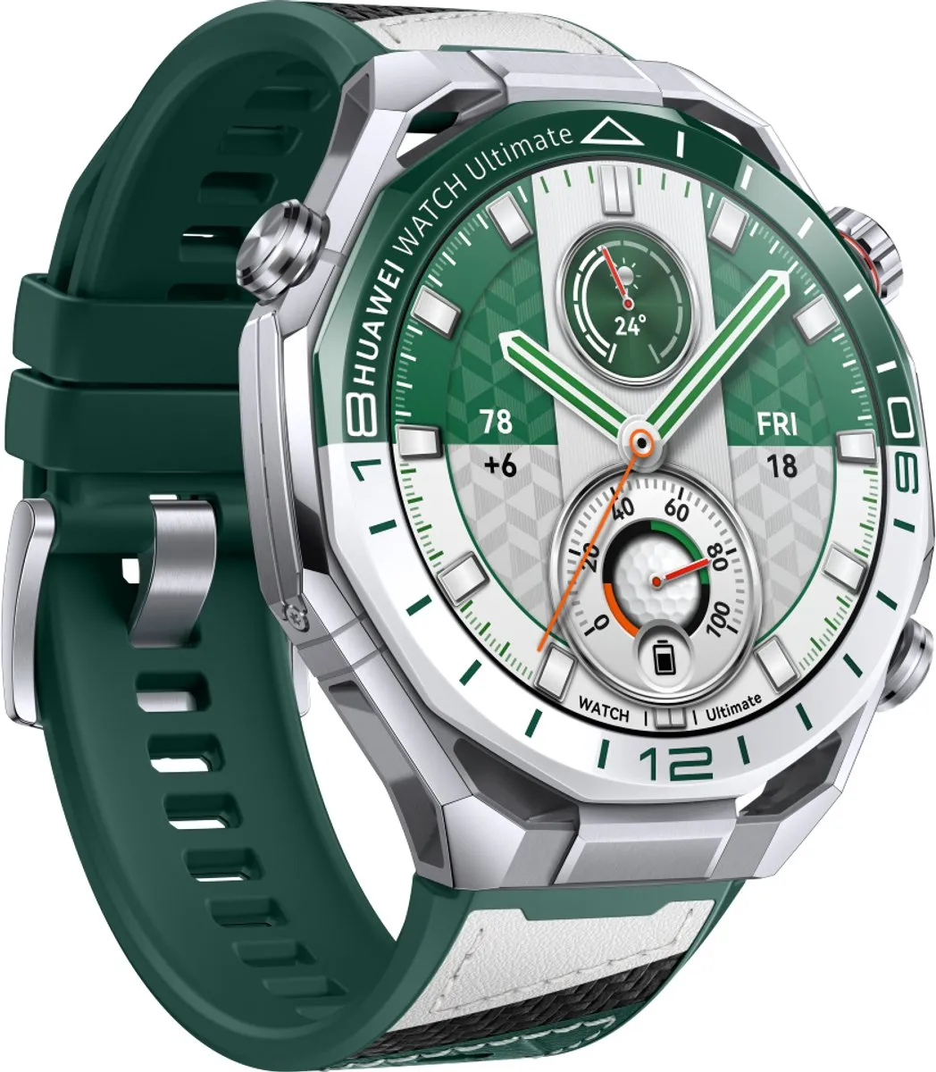 Huawei Watch Ultimate 2 - 48mm Groen - 150m Duiktechnologie