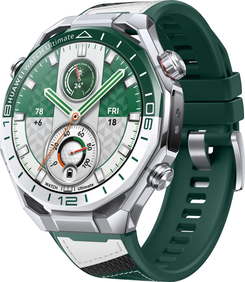 Huawei Watch Ultimate 2 - 48mm Groen - 150m Duiktechnologie